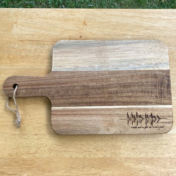 O Taste And See That The Lord Is Good Soundwave Cutting Board - Picture 1 of 6